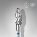 FT90B060/14 Sert Alaşım Mısır Freze, Mavi, Çap 6 mm / Çalışma Kısmı 14 mm