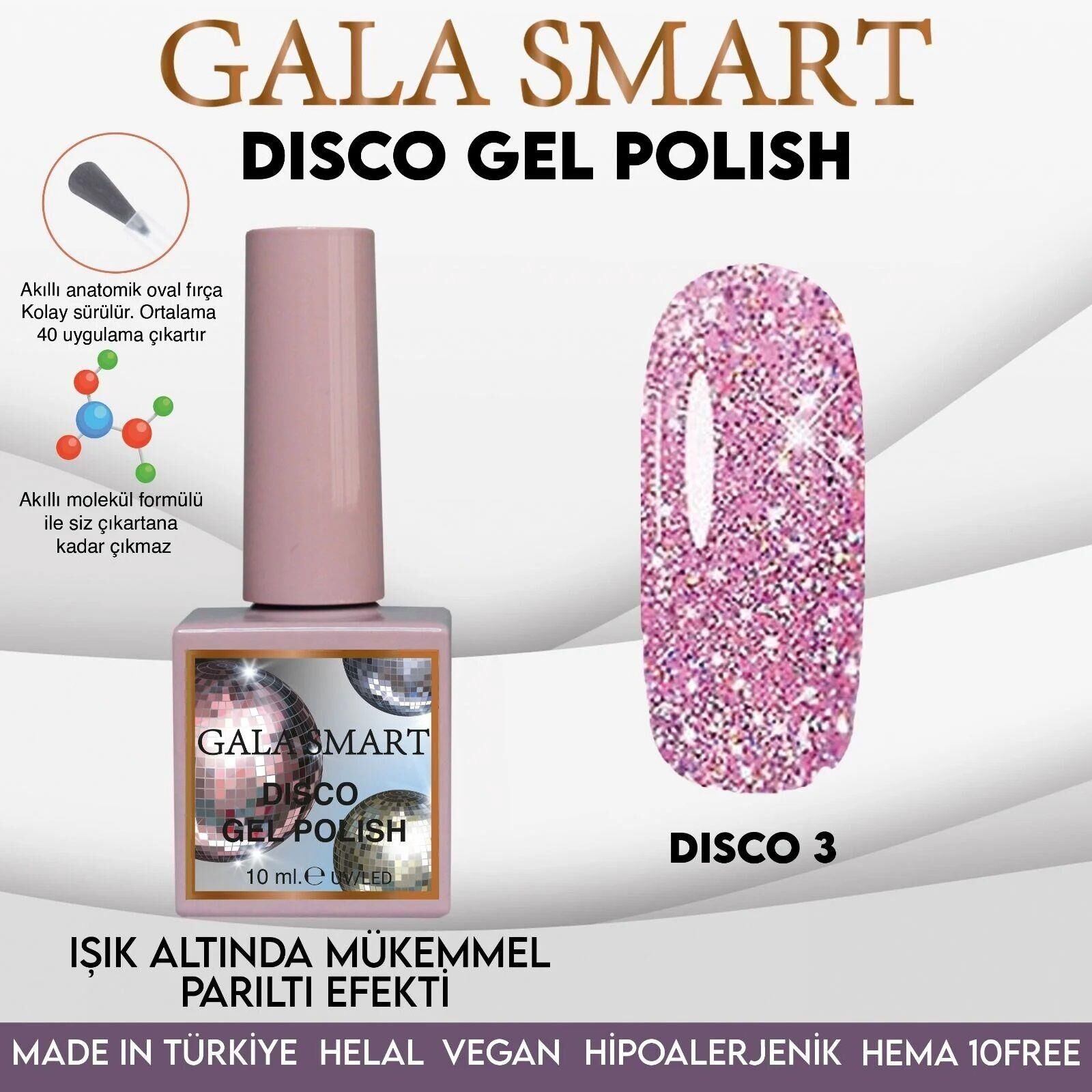 GALA SMART DİSCO KALICI OJE 10 ml NO:03