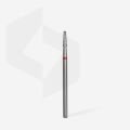 FT71R023/8 Sert Alaşım Koni Freze, Kırmızı, Çap 2,3 mm / Çalışma Kısmı 8 mm