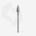 FT10R050/13.5 Sert Alaşım Alev Freze, Kırmızı, Çap 5 mm / Çalışma Kısmı 13,5 mm