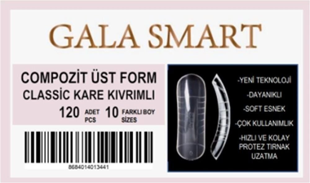 ÜST FORM - KLASİK KARE KIVRIMLI - 120 Lİ KUTU