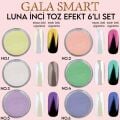 LUNA İNCİ TOZ EFEKT 6 LI SET