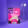 PDFS-15-240w PODODISC STALEKS PRO S Pedikür Disk İçin Yumuşak Tabanlı Yedek Beyaz Törpüler, 240 Grit (50 Adet)