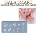 3D SİLİKON KALIP - DENİZ KABUĞU