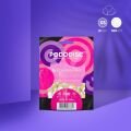 PDFS-10-100W PODODISC STALEKS PRO XS PEDİKÜR DİSK İÇİN YUMUŞAK TABANLI YEDEK BEYAZ TÖRPÜLER, 100 GRİT (50 ADET)