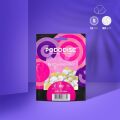 PDFS-15-80W PODODISC STALEKS PRO S PEDİKÜR DİSK İÇİN YUMUŞAK TABANLI YEDEK BEYAZ TÖRPÜLER, 80 GRİT (50 ADET)