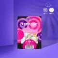 PDFS-20-100W PODODISC STALEKS PRO M PEDİKÜR DİSK İÇİN YUMUŞAK TABANLI YEDEK BEYAZ TÖRPÜLER, 100 GRİT (50 ADET)