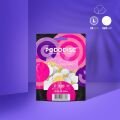 PDFS-25-320W PODODISC STALEKS PRO L PEDİKÜR DİSK İÇİN YUMUŞAK TABANLI YEDEK BEYAZ TÖRPÜLER, 320 GRİT (50 ADET)