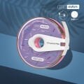 ATC-240w EXPERT Yedek PapmAm Beyaz Bant Törpü, STALEKS PRO Plastik Bobinde, 240 Grit