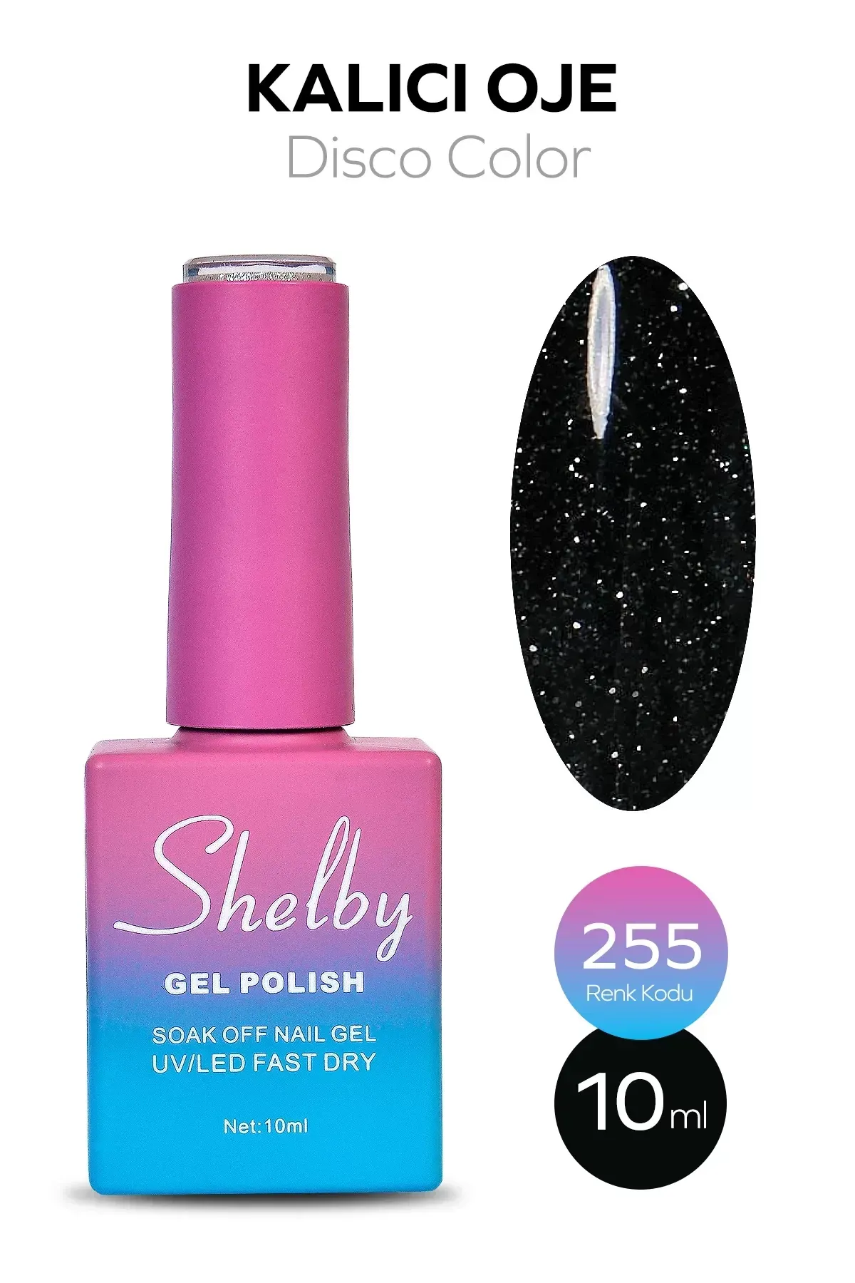 SHELBY 10 ML. A255 DİSKO KALICI OJE