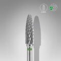 FT90G040/14 EXPERT sert alaşım, mısır freze, yeşil çap 4 mm / çalışma kısmı 14 mm