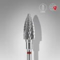 FT110R060/14 EXPERT sert alaşım kozalak freze,kırmızı, çap 6 mm / çalışma kısmı 14 mm