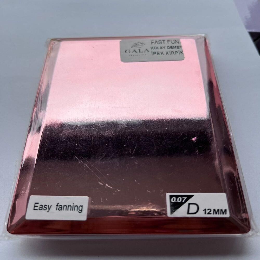 GALA FAST FUN KOLAY VOLUME İPEK KİRPİK 0.07 D 12MM TEK BOY