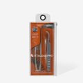 TE-45/1 EXPERT 45 TYPE 1 Profesyonel Çentikli Kirpik Cımbızı (Eğik)