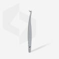 TE-44/12 EXPERT 44 TYPE 12 Profesyonel Çentikli Kirpik Cımbızı (L Şeklinde, 65')