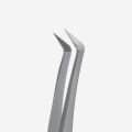 TE-44/12 EXPERT 44 TYPE 12 Profesyonel Çentikli Kirpik Cımbızı (L Şeklinde, 65')