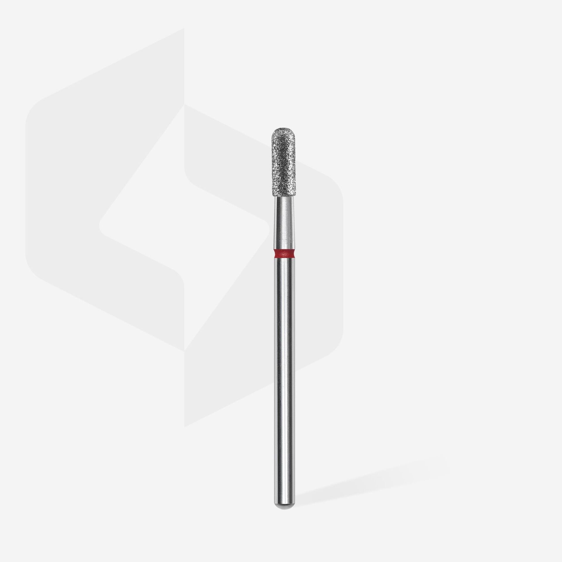 FA30R023/6.5 ELMAS YUVARLANMIŞ SİLİNDİR FREZE EXPERT, KIRMIZI, ÇAP 2,3 MM, ÇALIŞMA KISMI 6,5 MM