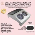 GALA 120 W TOZ TOPLAMA GÜMÜŞ GRİ METAL