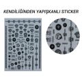 GALA PROFESSİONAL STİKER DD-114