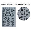 GALA PROFESSİONAL STİKER DD-114