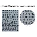 GALA PROFESSİONAL STİKER CB-118