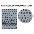 GALA PROFESSİONAL STİKER CB-118