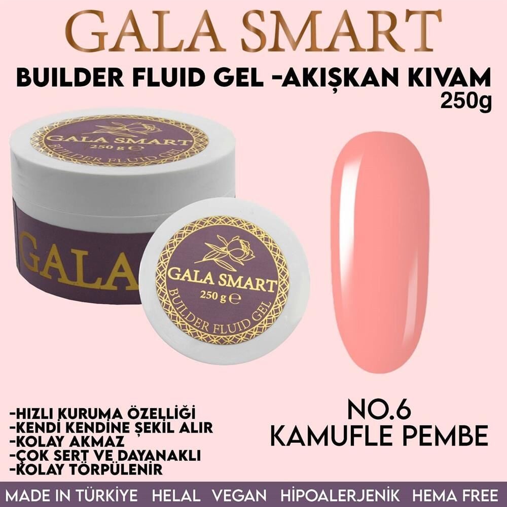 BUİLDER FLUİD GEL 250 G - NO:6