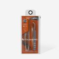 TE-45/1 EXPERT 45 TYPE 1 PROFESYONEL ÇENTİKLİ KİRPİK CIMBIZI (EĞİK)
