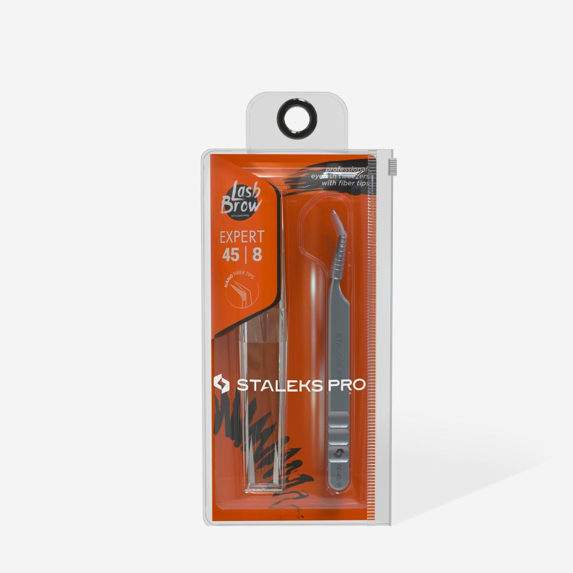 TE-45/8 EXPERT 45 TYPE 8 PROFESYONEL ÇENTİKLİ KİRPİK CIMBIZI (MİNİ L)