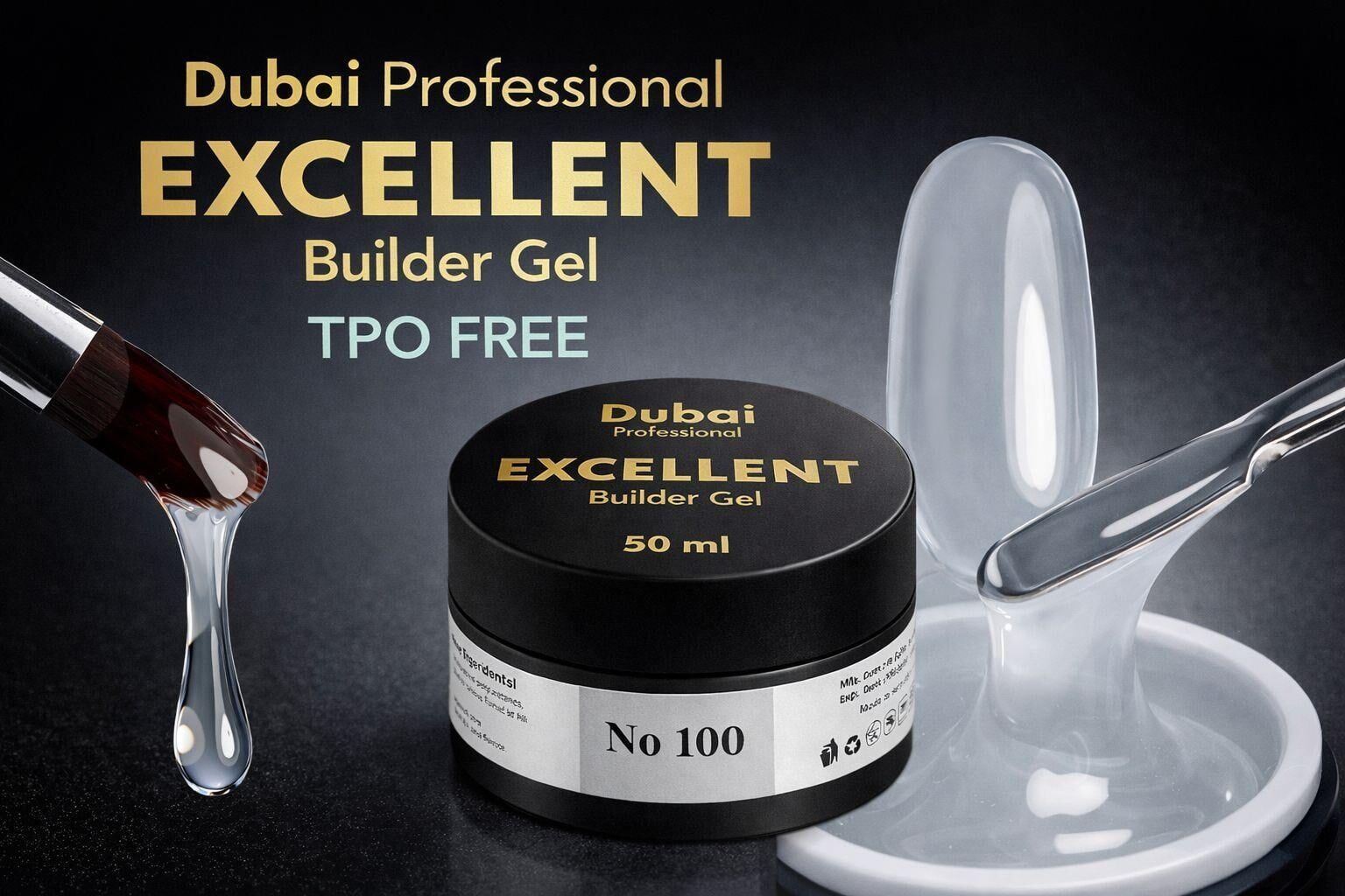 50 ML DUBAİ BUİLDER GEL NO:100