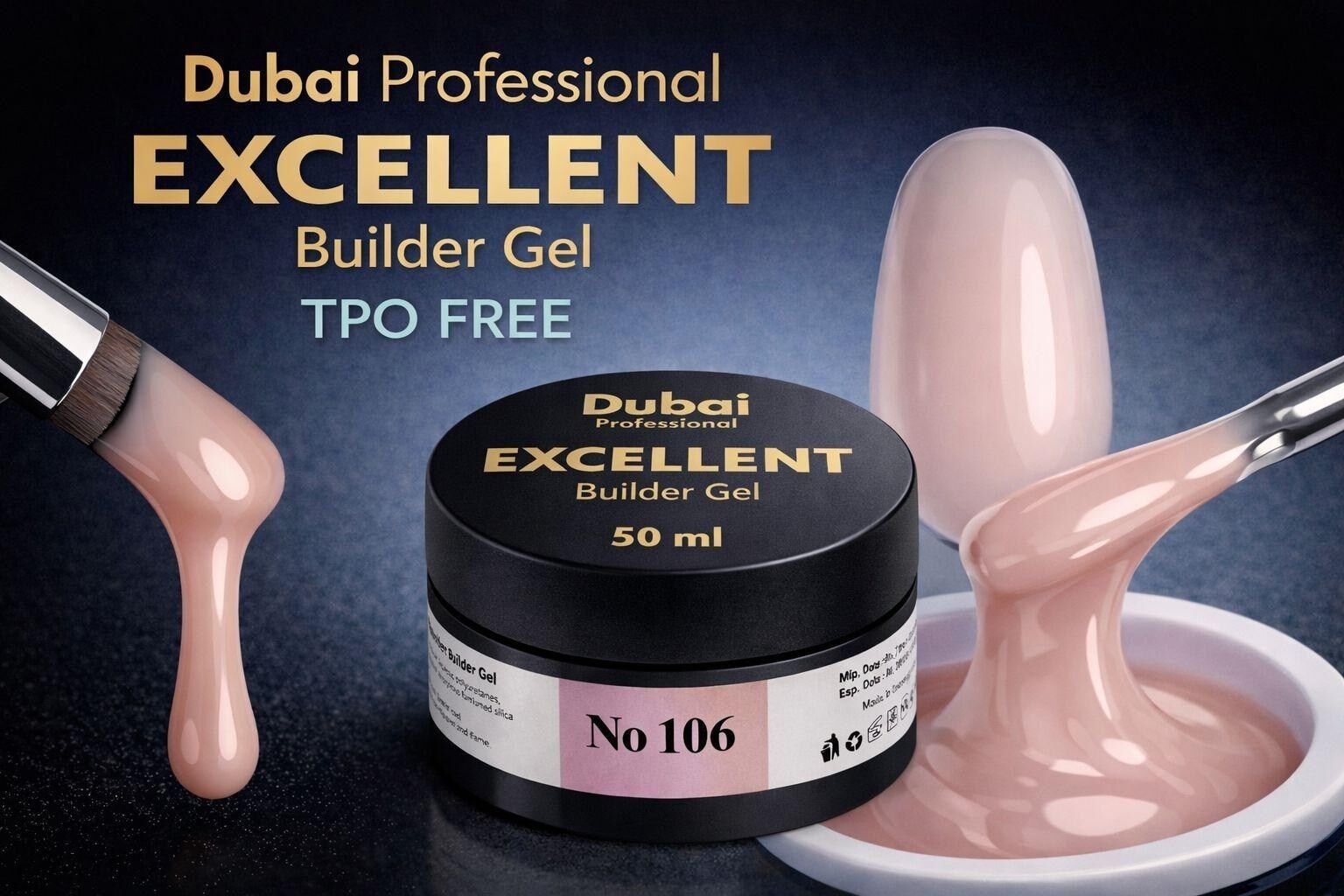 50 ML DUBAİ BUİLDER GEL NO:106