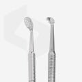 ZE-20/1 EXPERT 20 TYPE 1 ÇİFT TARAFLI CİLT BAKIMI SPATULA (UNO + DİKDÖRTGEN 15 DELİKLİ SÜZGEÇ)