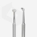 ZE-20/2 EXPERT 20 TYPE 2 ÇİFT TARAFLI CİLT BAKIMI SPATULA (UNO + YUVARLAK 19 DELİKLİ SÜZGEÇ)