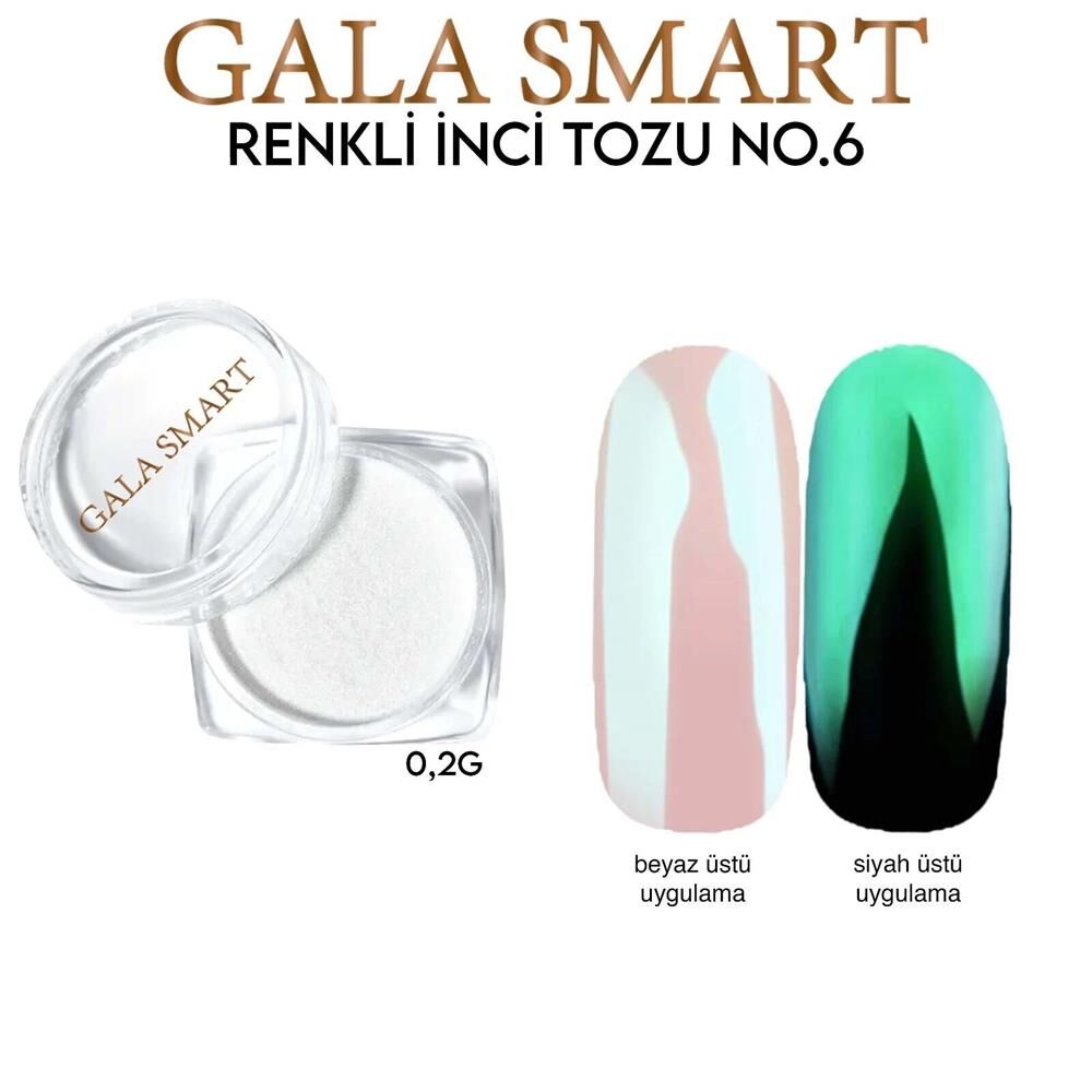 RENKLİ İNCİ TOZU 0,2 G - NO:6
