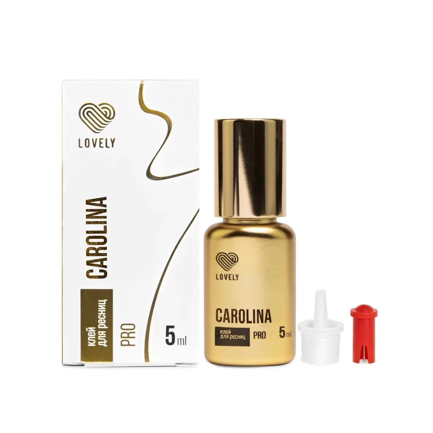LOVELY- CAROLİNA ( İPEK KİRPİK YAPIŞTIRICISI)