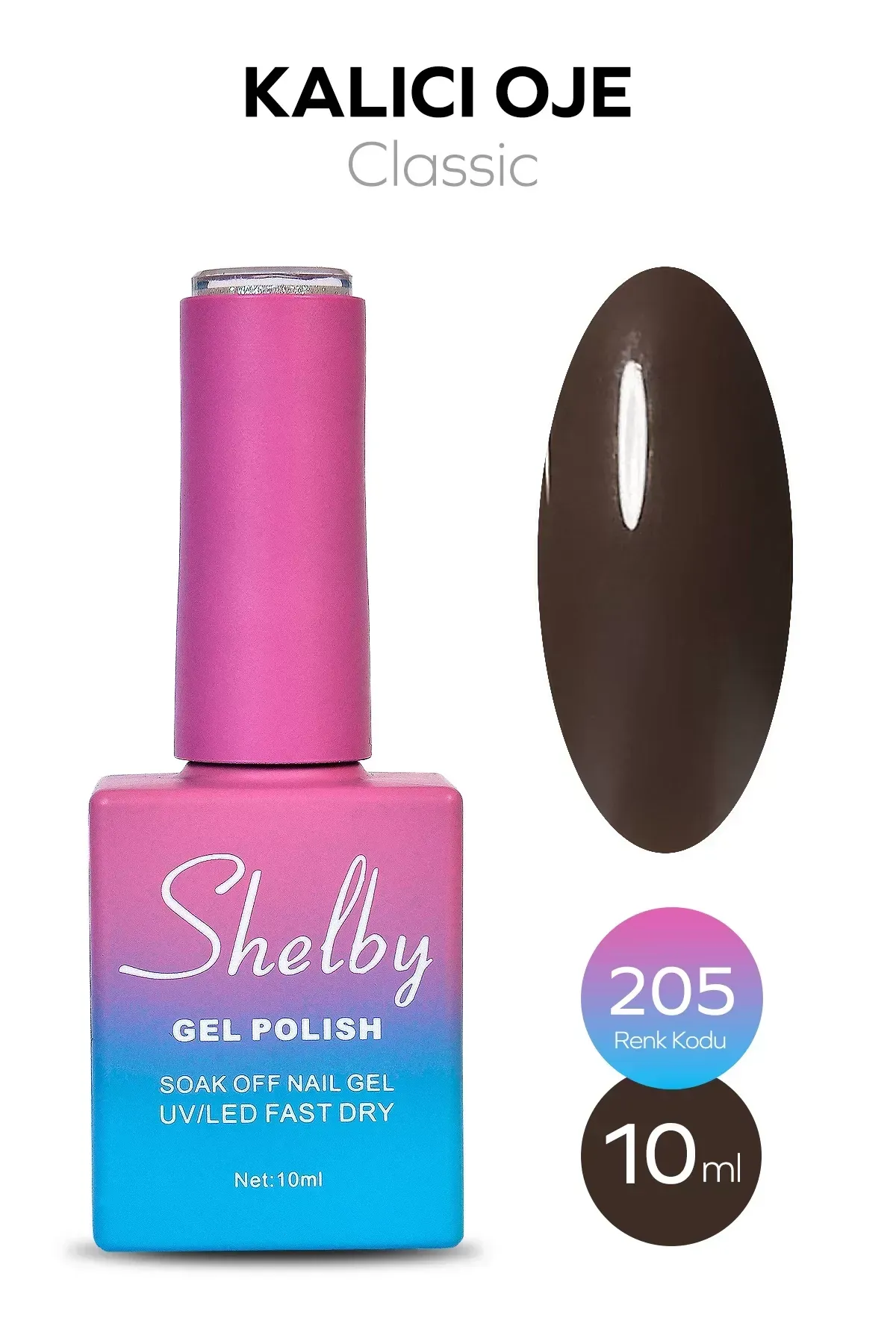 SHELBY 10 ML. A205 KALICI OJE