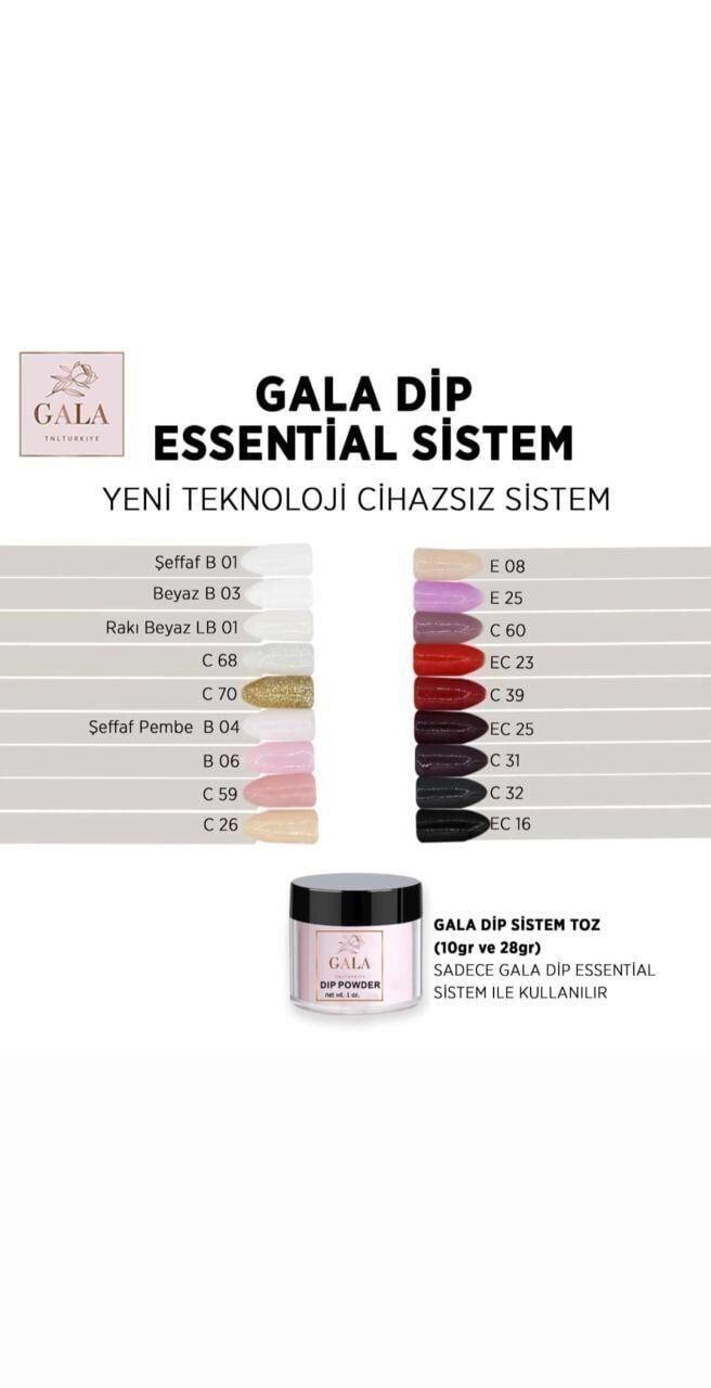 GALA DİP SİSTEM TOZ 28 GR C32