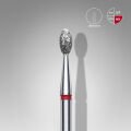 FA130R025/5 Elmas Zeytin Freze EXPERT ,Kırmızı, Çap 2,5 mm, Çalışma Kısmı 5 mm